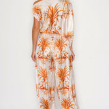 One Shoulder Top & Jogger Pants Set