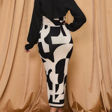 Sweater Strapless Midi Dress & Bolero Style Cardigan Set