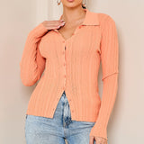 Slim knitted Cardigan