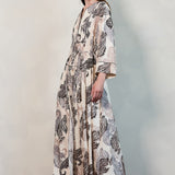 Bohemian Paisley Maxi Dress