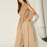 Utility Zip-Up Drawstring Vest
