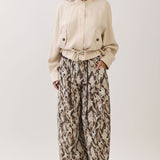 Drawstring Hem Utility Jacket