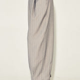 Pinstripe Buckle-Halter Top & Barrel Pants Set (PANTS ONLY)
