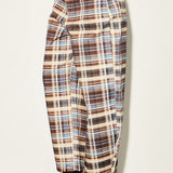 Plaid Halter Vest & Barrel Leg Pants (PANTS ONLY)