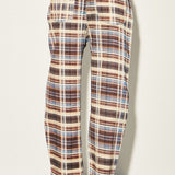 Plaid Halter Vest & Barrel Leg Pants (PANTS ONLY)