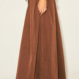 Flowy Pleated Wide-Leg Pants (PANTS ONLY)