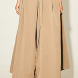 Flowy Pleated Wide-Leg Pants (PANTS ONLY)