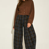 Tailored Epaulet Cropped Shirt