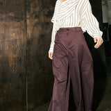 Barrel Leg Cargo Pants