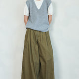 Short Sleeve Knit Layered Vest Top (TOP ONLY)