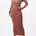 lapel collar v neck midi shirt dress