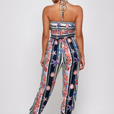 Ruched Tube Jumpsuit