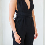 Convertible Halter Jumpsuit