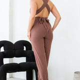 Convertible Halter Jumpsuit