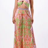 Convertible Wide Leg Jumpsuit