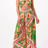 Convertible Wide Leg Jumpsuit