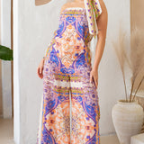 Strapless Loose One Piece Jumpsuit