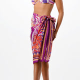 Cutout Halter Bikini Swimsuit 3 Piece Set