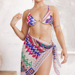 3 pc Bikini and Cover-up Set 