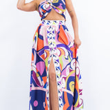 Emily Halter Top & Skirt Set