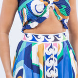 Emily Halter Top & Skirt Set