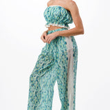 Volume Bandeau Top & Pants Set