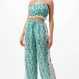 Volume Bandeau Top & Pants Set