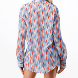 Oversized Shirt And Short Pants Set