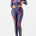 Zip-up jacket top with legging set