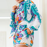 Oversized Shirt and Short Pants Set