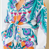 Oversized Shirt and Short Pants Set