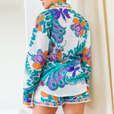 Oversized Shirt and Short Pants Set