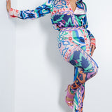 Blouse with Leggings Set