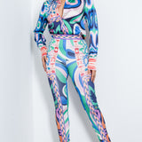 Blouse with Leggings Set