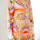 Shirt Blouse & Short Pants Set