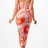 Bustier Top & Skirt Set